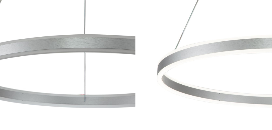 Подвесной светильник Neo Circles One Silver Подвесной светильник Neo Circles One Silver - Loft-Concept в Волгограде