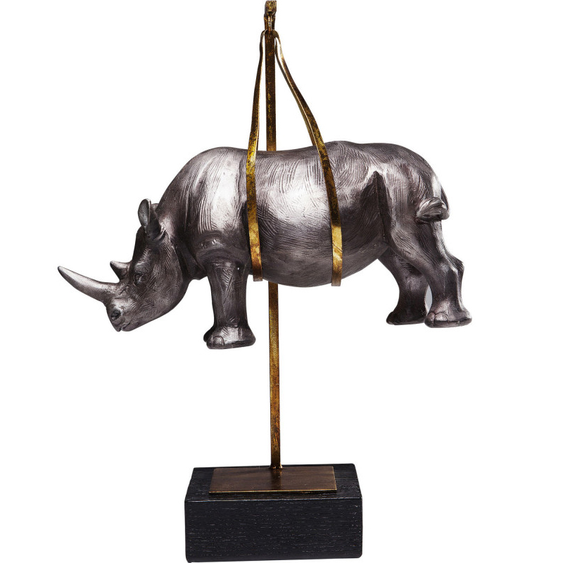 Статуэтка Hanged Rhino Сталь Статуэтка Hanged Rhino Сталь в Волгограде | Loft Concept
