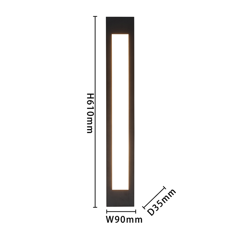 Настенный светильник Black Frame 61 см Настенный светильник Black Frame 61 см в Волгограде