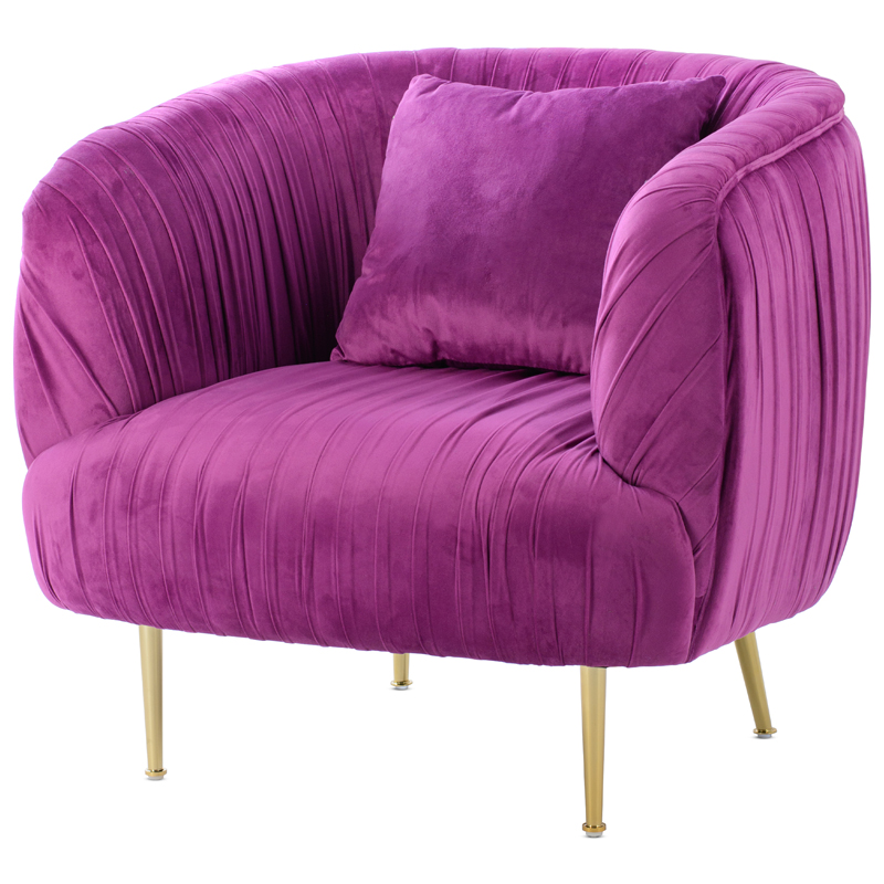 Кресло SOUFFLE CHAIR purple Фуксия Золотой Кресло SOUFFLE CHAIR purple Фуксия Золотой в Волгограде | Loft Concept