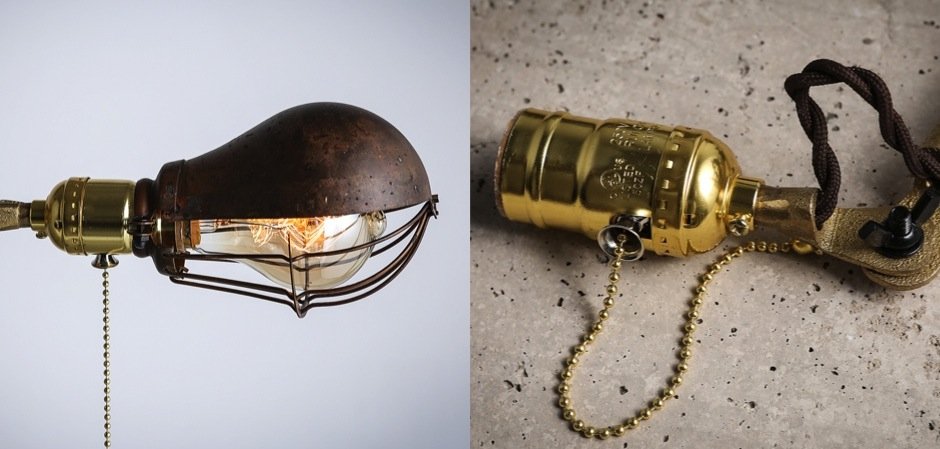 Настенный светильник Steampunk Extension Pole Bra 2 Настенный светильник Steampunk Extension Pole Bra 2 - Loft-Concept в Волгограде