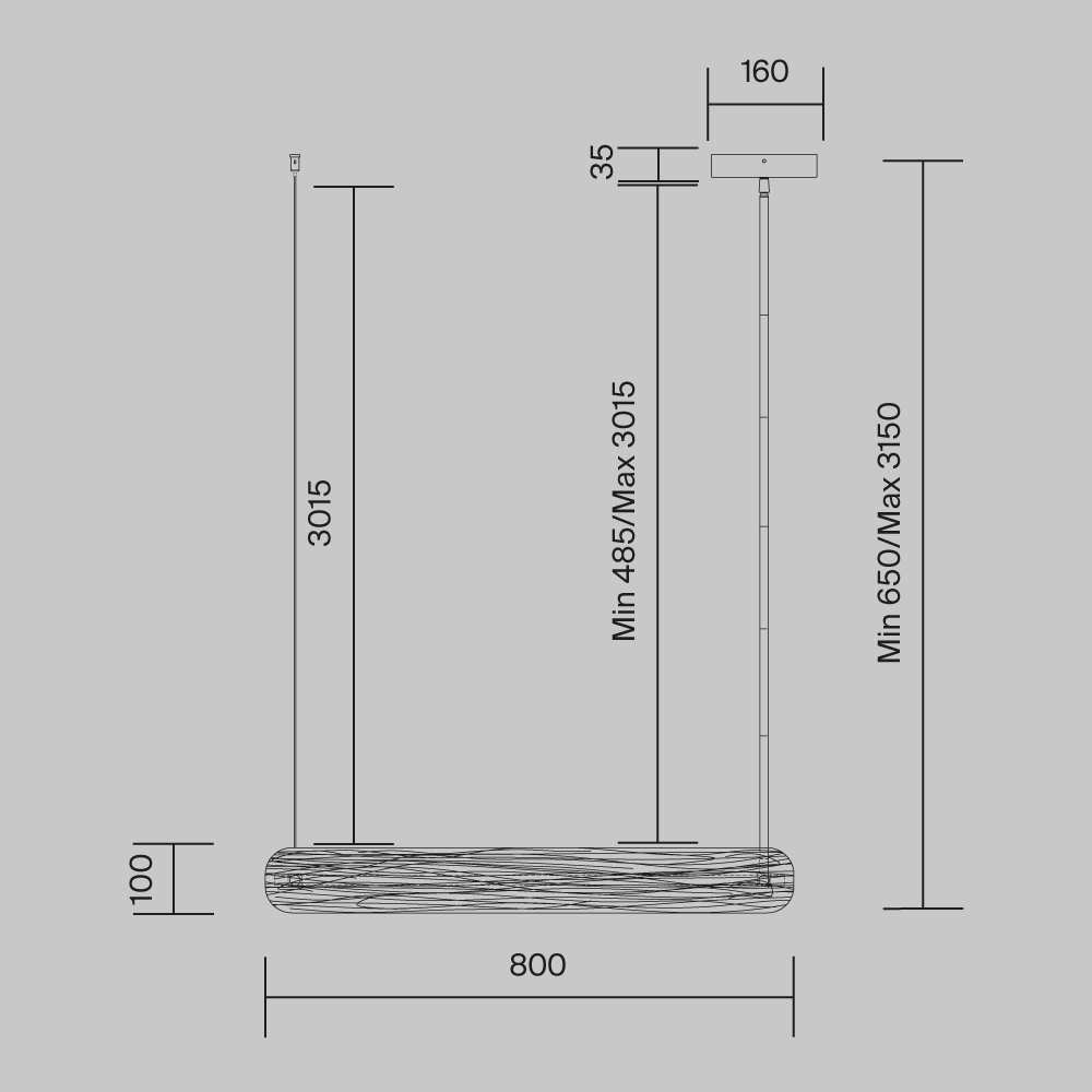 Подвесной светильник Frostum в Волгограде