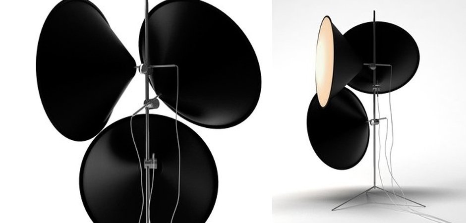 Торшер Tom Dixon Cone Black Торшер Tom Dixon Cone Black - Loft-Concept в Волгограде