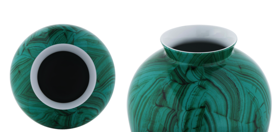 Ваза Malachite Vase barrel Ваза Malachite Vase barrel - Loft-Concept в Волгограде