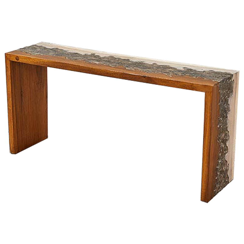 Консоль Current Tree Console Коричневый Серый Бежевый Консоль Current Tree Console Коричневый Серый Бежевый в Волгограде | Loft Concept