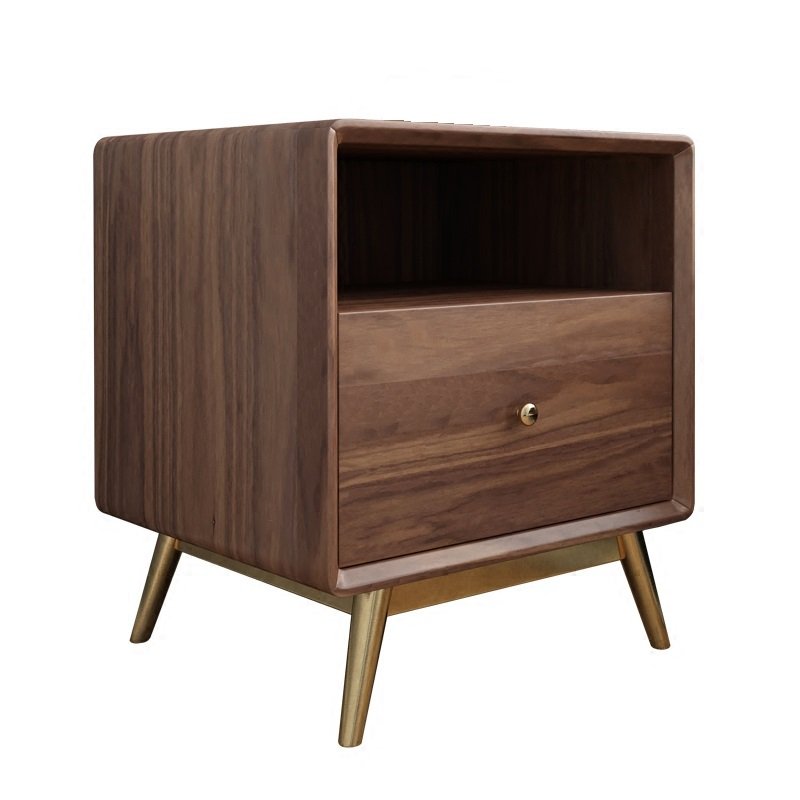 Тумба Walnut comode Орех Глянцевое золото Тумба Walnut comode Орех Глянцевое золото в Волгограде | Loft Concept