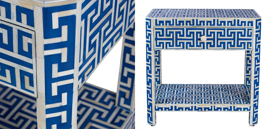 Тумба Insignia Bone Inlay Bedside Тумба Insignia Bone Inlay Bedside - Loft-Concept в Волгограде