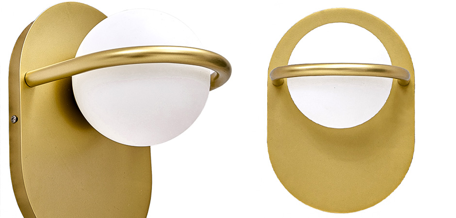 Бра Gold Holds Ball Sconces Бра Gold Holds Ball Sconces - Loft-Concept в Волгограде