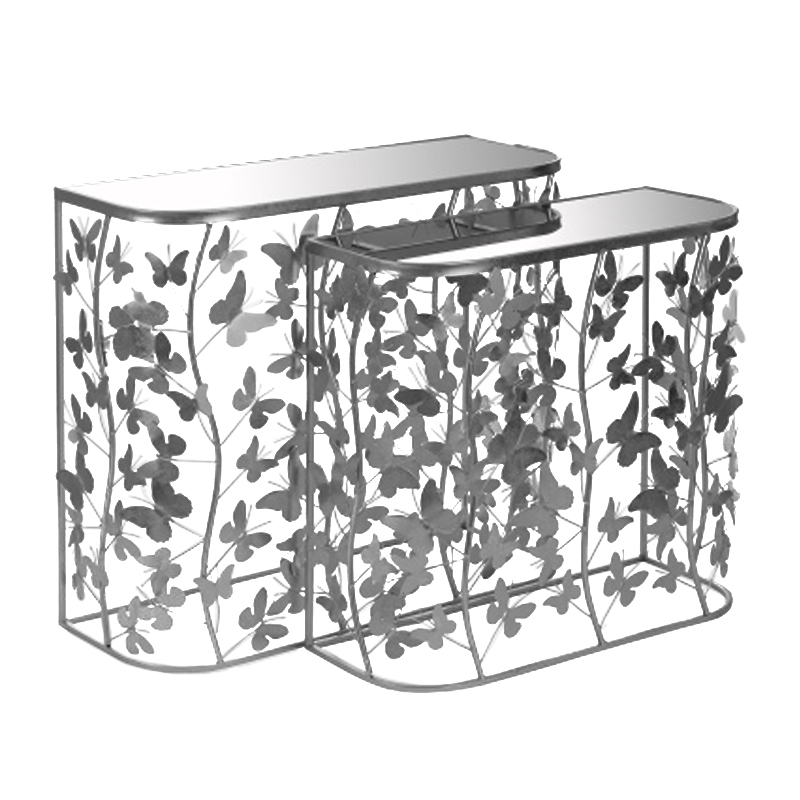 Консоль Silver Butterfly Серебряный Консоль Silver Butterfly Серебряный в Волгограде | Loft Concept