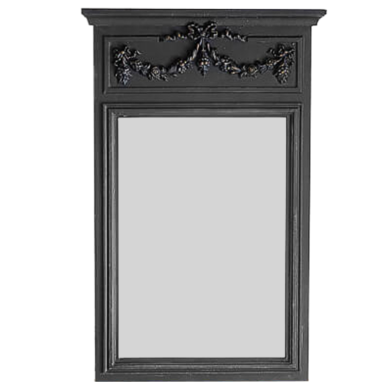 Зеркало Arcadie Mirror Black Винтажный черный Зеркало Arcadie Mirror Black Винтажный черный в Волгограде | Loft Concept