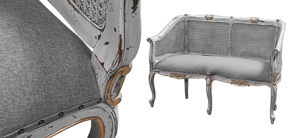 Диван Maria Antoinette Gray Sofa Диван Maria Antoinette Gray Sofa - Loft-Concept в Волгограде