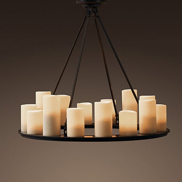 Люстра PILLAR CANDLE 80 Черный Люстра PILLAR CANDLE 80 Черный в Волгограде | Loft Concept