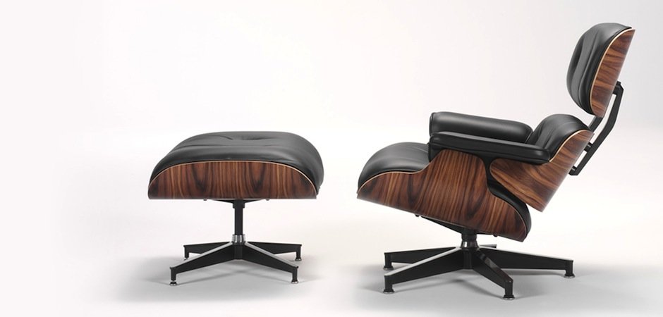Кресло Eames Lounge Chair & Ottoman Кресло Eames Lounge Chair & Ottoman - Loft-Concept в Волгограде
