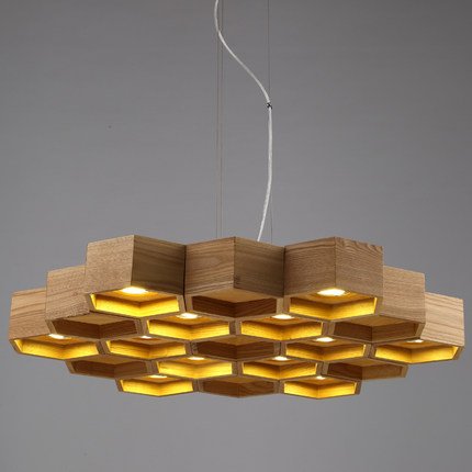 Люстра Honeycomb 12 Loft Wooden Ecolight Люстра Honeycomb 12 Loft Wooden Ecolight в Волгограде | Loft Concept