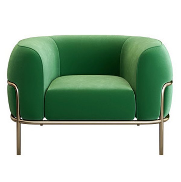 Кресло SOPHIE Armchair Зеленый Латунь Кресло SOPHIE Armchair Зеленый Латунь в Волгограде | Loft Concept
