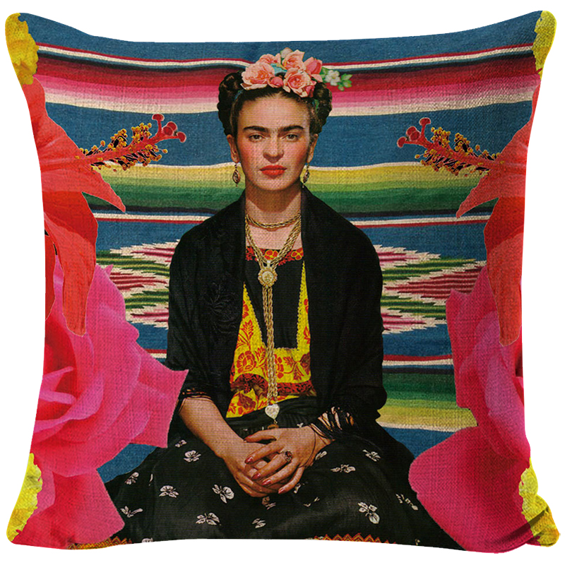 Декоративная подушка Frida Kahlo 6 Мульти Декоративная подушка Frida Kahlo 6 Мульти в Волгограде | Loft Concept
