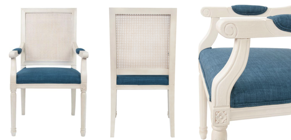 Стул French chairs Provence Garden White ArmChair Стул French chairs Provence Garden White ArmChair - Loft-Concept в Волгограде