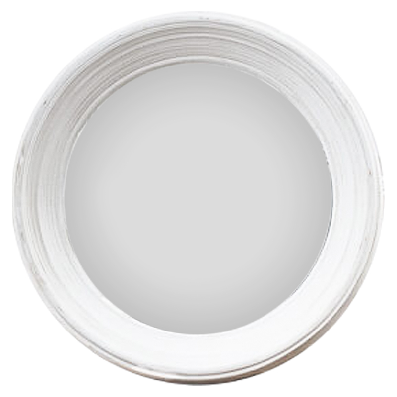 Зеркало Colbert Mirror White 66 Белый винтажная патина Зеркало Colbert Mirror White 66 Белый винтажная патина в Волгограде | Loft Concept