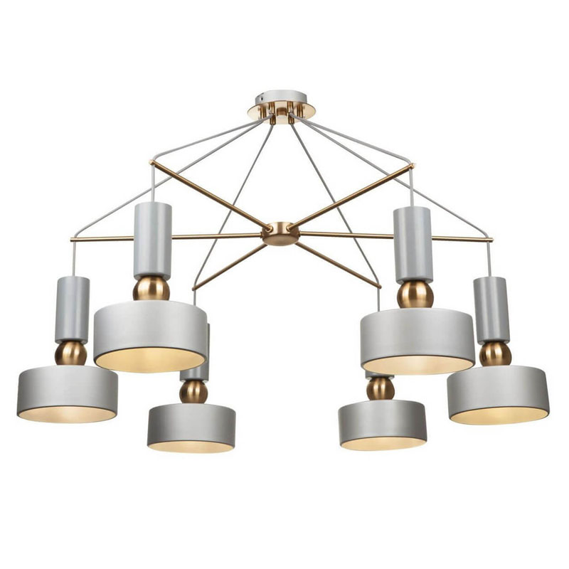 Люстра Nadalor Chandelier web Серый Люстра Nadalor Chandelier web Серый в Волгограде | Loft Concept