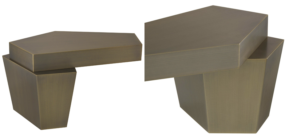 Кофейный стол Eichholtz Coffee Table Calabasas Low brass Кофейный стол Eichholtz Coffee Table Calabasas Low brass - Loft-Concept в Волгограде