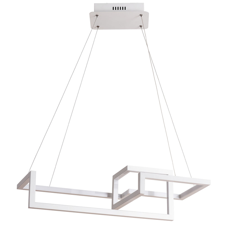 Люстра Esther Geometric White Chandelier I Белый Люстра Esther Geometric White Chandelier I Белый в Волгограде | Loft Concept