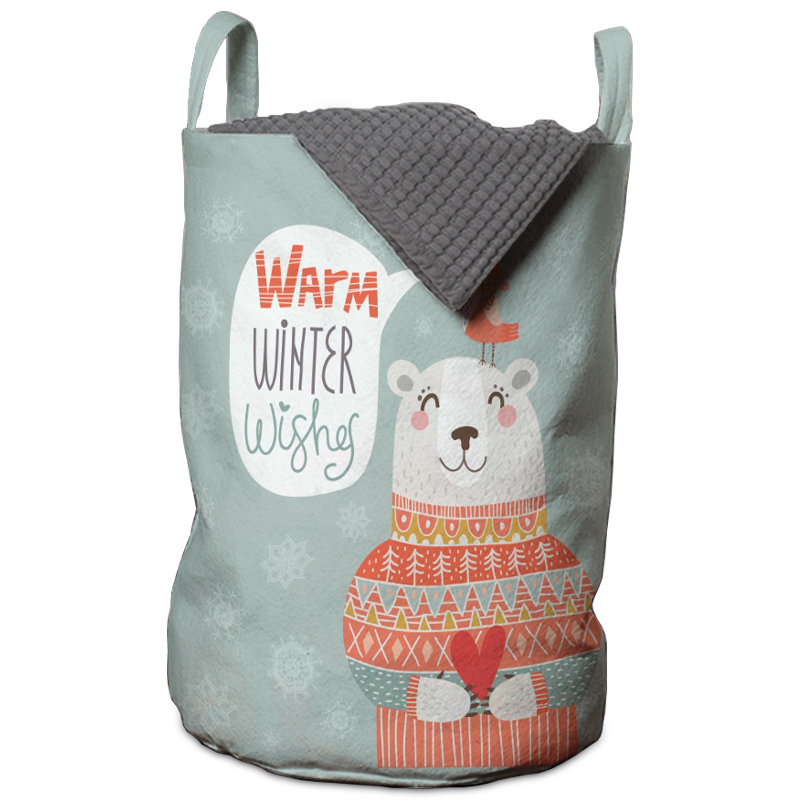 Корзина Warm winter wishes Basket Мульти Корзина Warm winter wishes Basket Мульти в Волгограде | Loft Concept