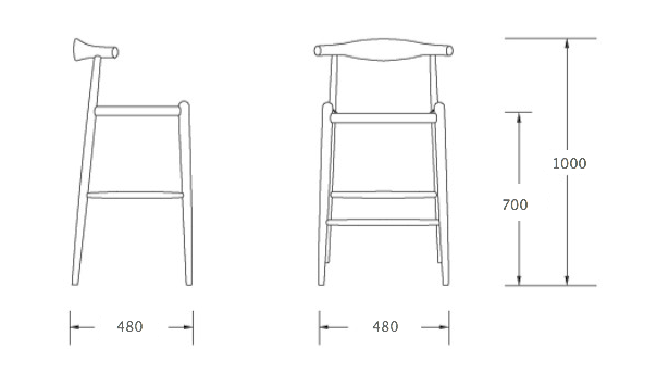 Барный стул Elbow в Волгограде