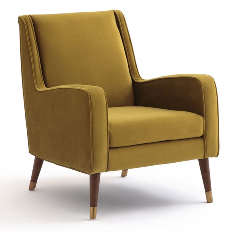 Кресло Classic Furniture горчичный Горчичный Латунь Кресло Classic Furniture горчичный Горчичный Латунь в Волгограде | Loft Concept