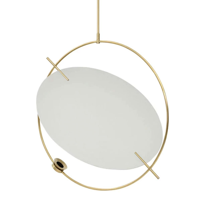 Подвесной светильник Gaspar pendant Золотой Белый в Волгограде | Loft Concept 