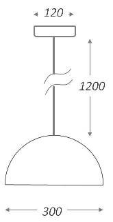 Подвесной светильник Uneven Edge Loft Pendant lamp Подвесной светильник Uneven Edge Loft Pendant lamp в Волгограде