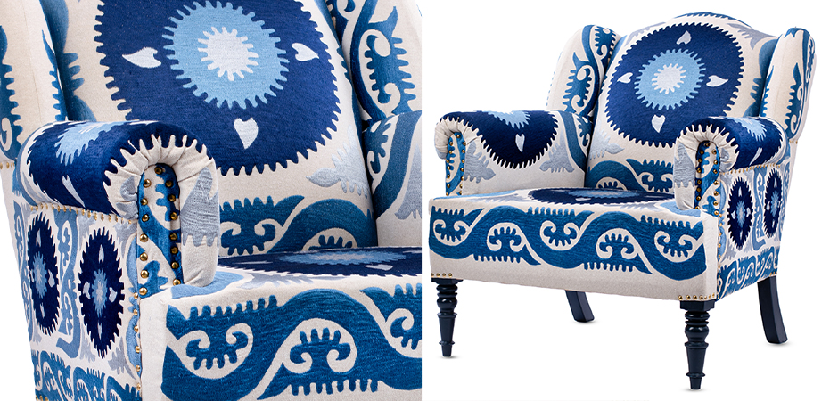 Кресло Accent Chairs Indigo Sun Кресло Accent Chairs Indigo Sun - Loft-Concept в Волгограде