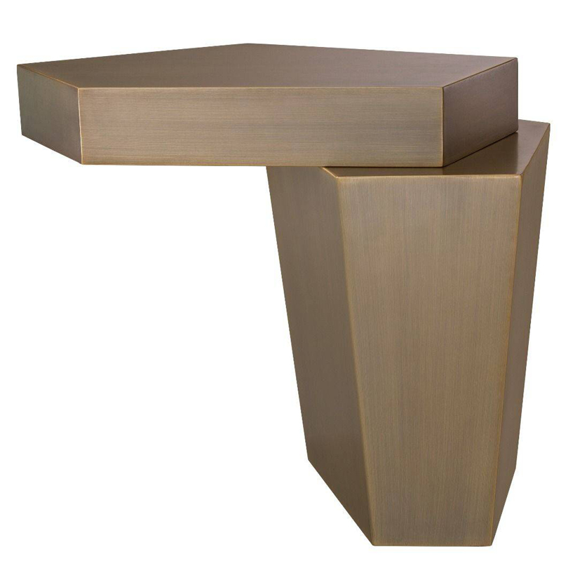 Приставной стол Eichholtz Coffee Table Calabasas High brass Латунь Античная полированная Приставной стол Eichholtz Coffee Table Calabasas High brass Латунь Античная полированная в Волгограде | Loft Concept
