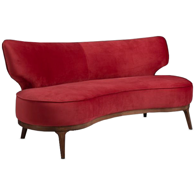 Диван Авиньон Avignon sofa Коралловый Диван Авиньон Avignon sofa Коралловый в Волгограде | Loft Concept