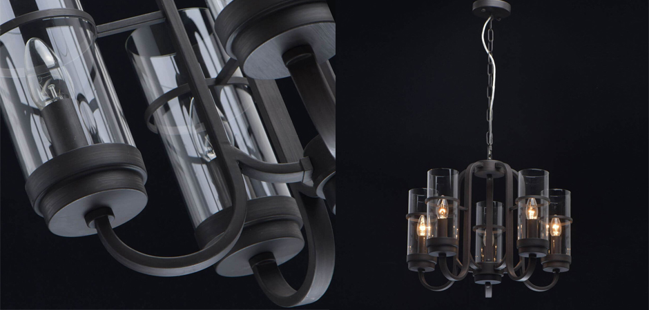 Люстра Glass Beaker lamps 5 Люстра Glass Beaker lamps 5 - Loft-Concept в Волгограде