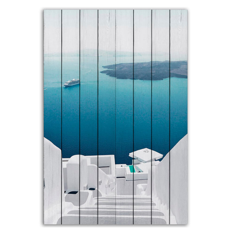 Постер Santorini Bay Постер Santorini Bay в Волгограде | Loft Concept