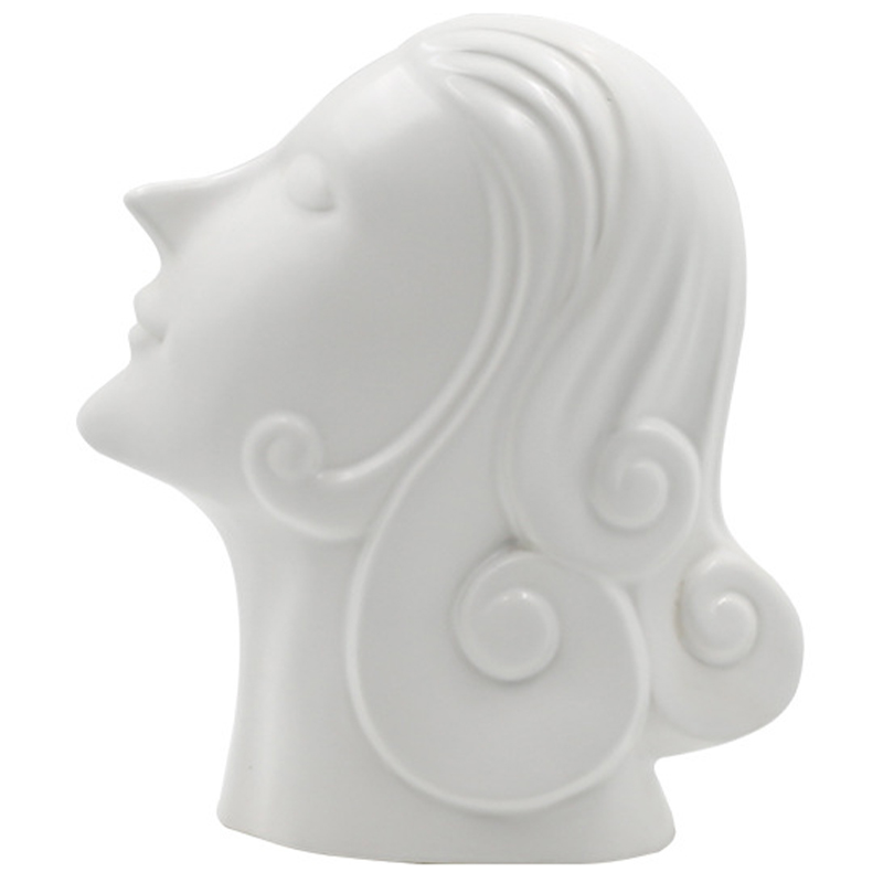 Статуэтка Side Profile White Statuette Белый Статуэтка Side Profile White Statuette Белый в Волгограде | Loft Concept