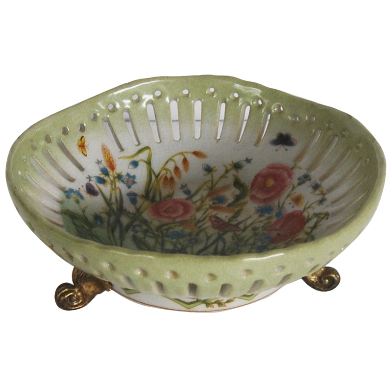 Блюдо Wildflowers dish Мульти Бронза Блюдо Wildflowers dish Мульти Бронза в Волгограде | Loft Concept