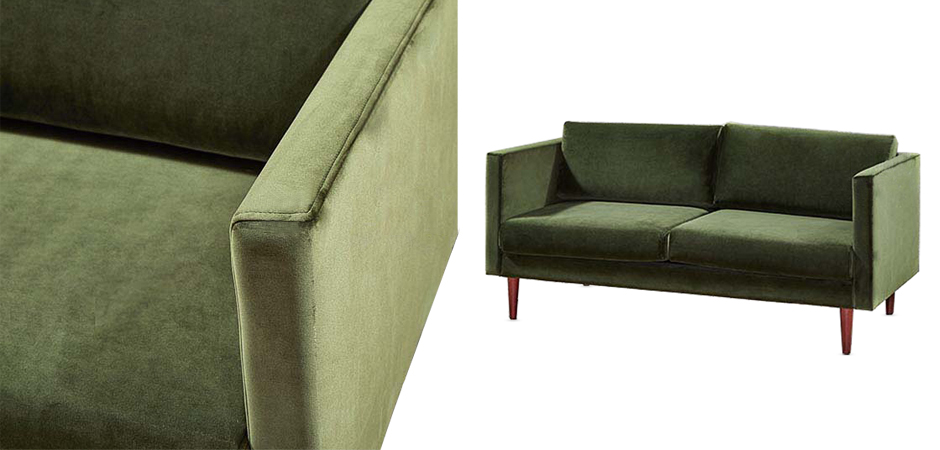 Диван Simple Forms Sofa Green Диван Simple Forms Sofa Green - Loft-Concept в Волгограде