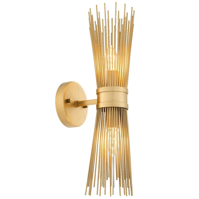 Бра Eichholtz Wall Lamp Romeo Double Латунь Античная полированная Бра Eichholtz Wall Lamp Romeo Double Латунь Античная полированная в Волгограде | Loft Concept