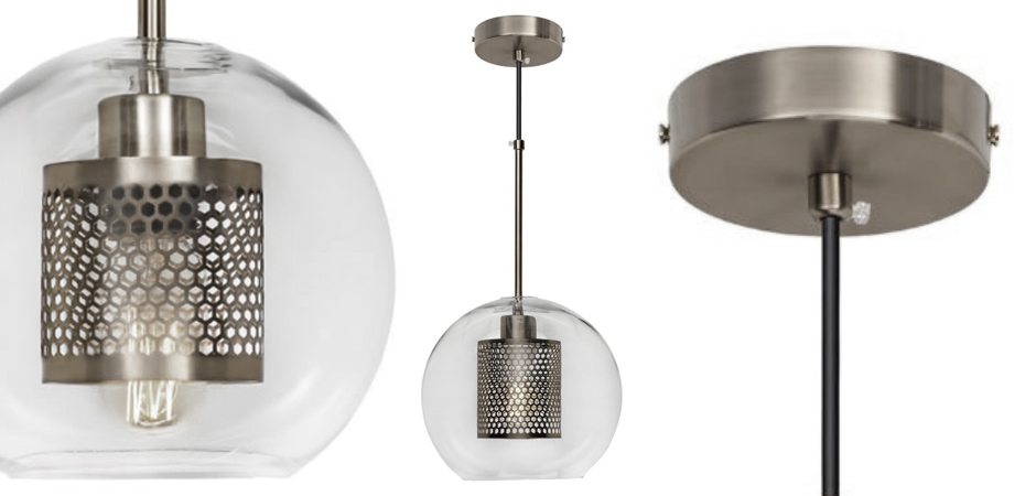 Perforated Vessel Pendant Lamp Nickel Ball Perforated Vessel Pendant Lamp Nickel Ball - Loft-Concept в Волгограде