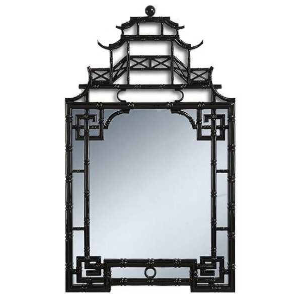 Зеркало Pagoda Mirror Black Черный Зеркало Pagoda Mirror Black Черный в Волгограде | Loft Concept