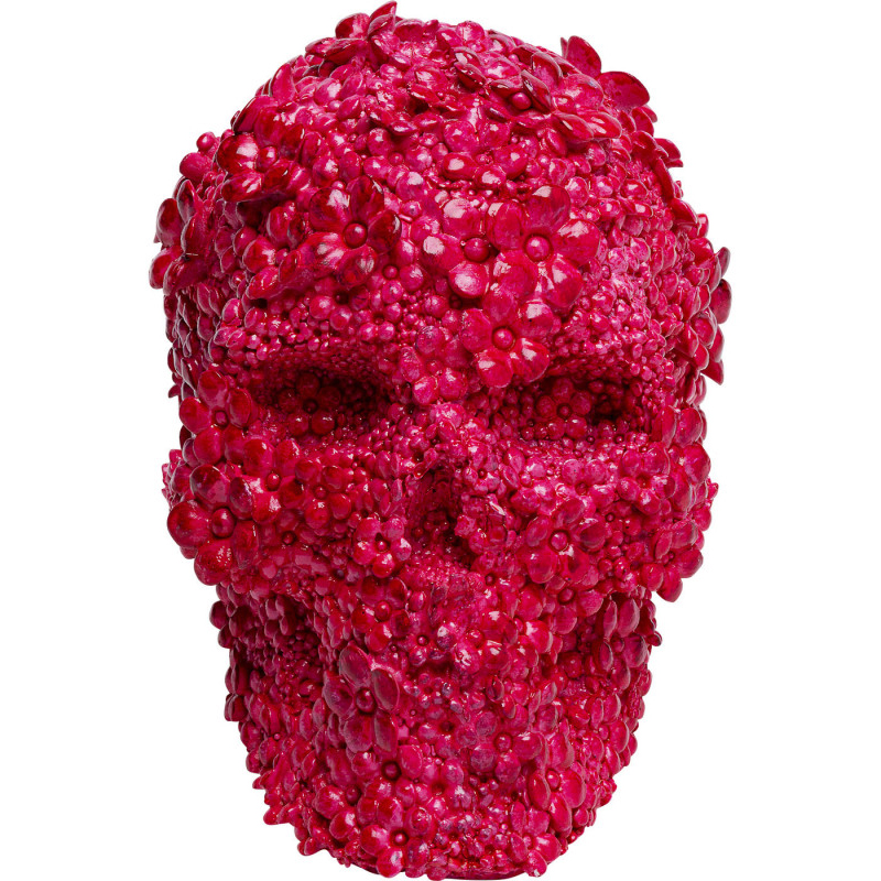 Копилка Pink Skull made of Flowers Малиновый (Crimson) Копилка Pink Skull made of Flowers Малиновый (Crimson) в Волгограде | Loft Concept