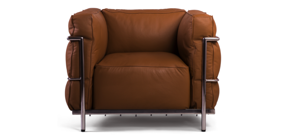 Кресло Le Corbusier LC3 brown Кресло Le Corbusier LC3 brown - Loft-Concept в Волгограде
