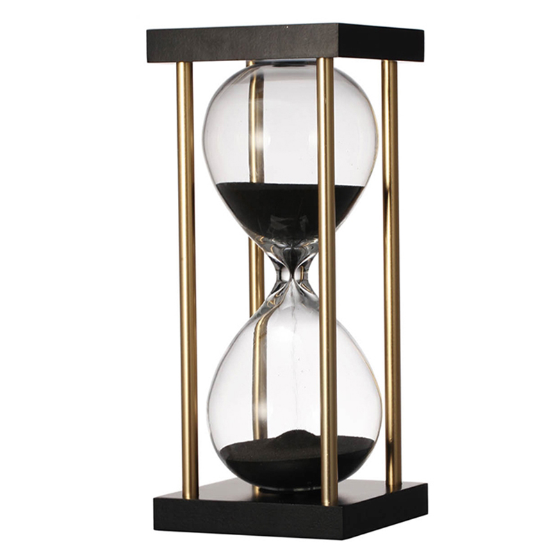 Песочные часы Ramirus Watch black Черный Золотой Песочные часы Ramirus Watch black Черный Золотой в Волгограде | Loft Concept