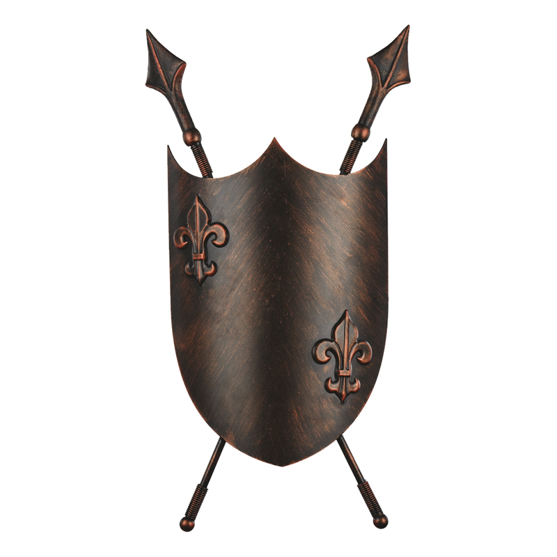 Бра Shield Heraldic Lily Sconce Коричневый винтаж Бра Shield Heraldic Lily Sconce Коричневый винтаж в Волгограде | Loft Concept