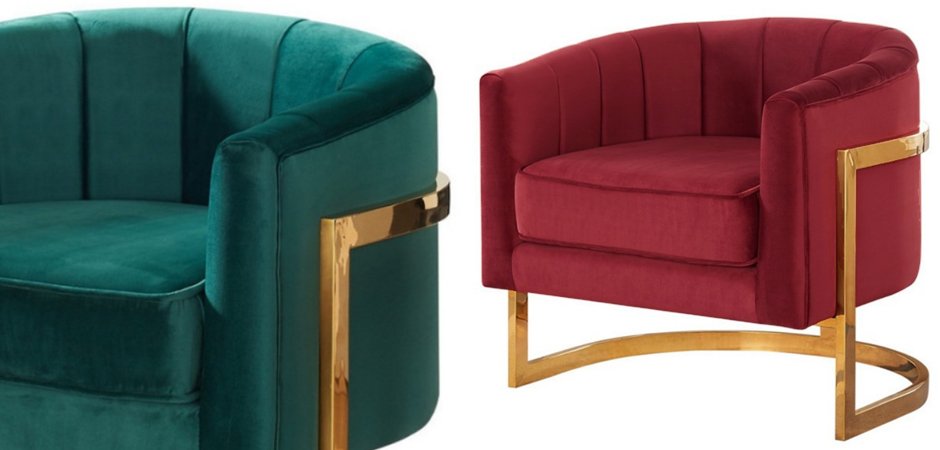 Кресло Accent Velvet chair Кресло Accent Velvet chair - Loft-Concept в Волгограде