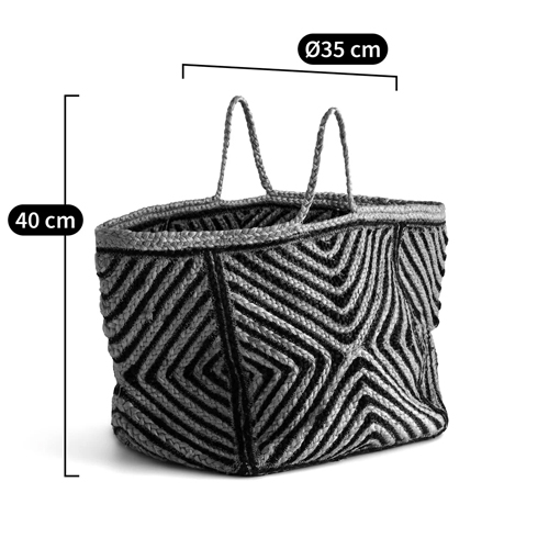 Плетеная мягкая корзина Kito Wicker Basket в Волгограде