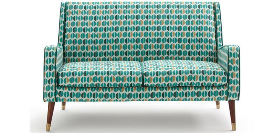 Диван Classic Furniture синий белый желтый Диван Classic Furniture синий белый желтый - Loft-Concept в Волгограде