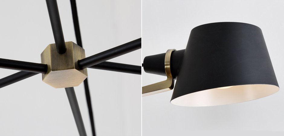 Люстра Brendan Ravenhill Long Pivot Chandelier Люстра Brendan Ravenhill Long Pivot Chandelier - Loft-Concept в Волгограде