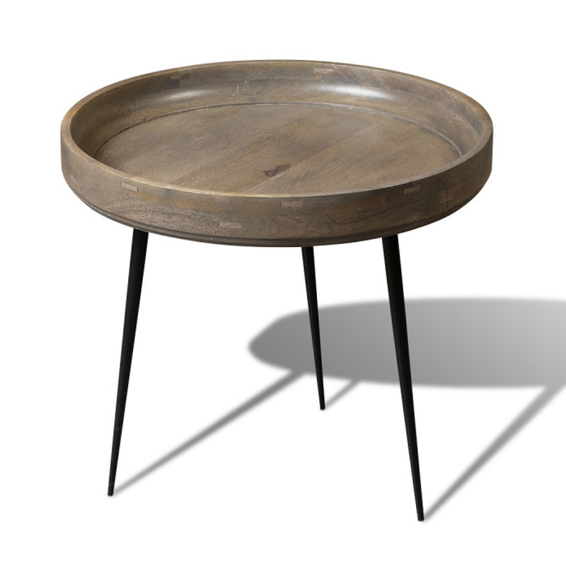 Кофейный стол Davidson Coffee Table platinum 47 Серый Черный Кофейный стол Davidson Coffee Table platinum 47 Серый Черный в Волгограде | Loft Concept